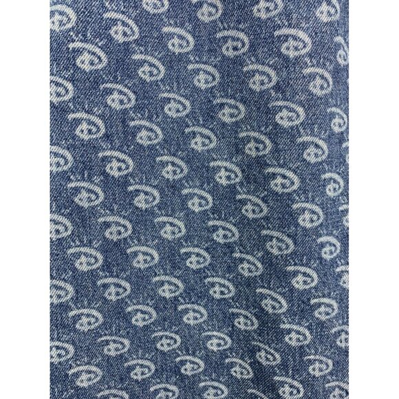 H&M Jeans 30 x 32 Blue Disney 100 X Loose High Rise Straight Leg Men Denim New - Picture 4 of 9